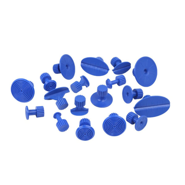 Dent Pulling Glue Tabs – 18 Plastic Pieces in Blue